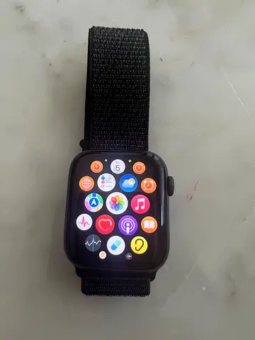 Apple Watch Smartwatch with Black Sport Nylon Band - very good condition