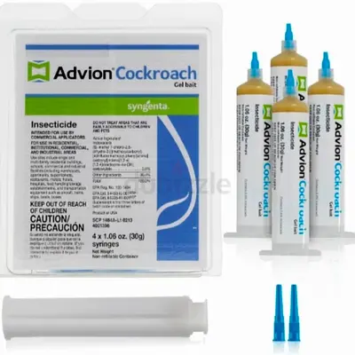 Advion Cockroach Gel Bait Syringes (Commercial Insecticide)