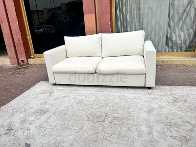 IKEA vimle Two Seater Sofa Bed Beige