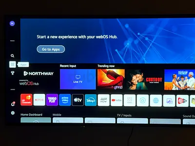 Northway Smart TV with webOS Hub and Built-in Streaming Apps
