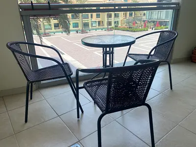 Balcony/outdoor table  chairs set
