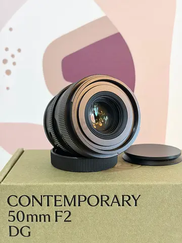 Sigma Contemporary 50mm f/2 DG L Mount Lens (Excellent Condition)