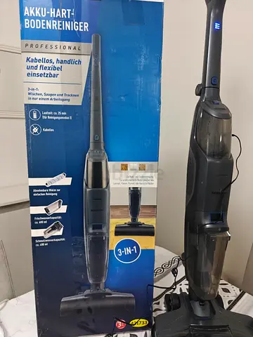 SilverCrest 3-in-1 Cordless Hard Floor Cleaner 22.2V Wet  Dry Vacuum