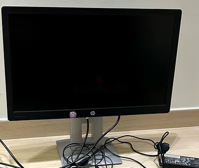 HP 22-inch LED Monitor with Stand — Good Working Condition