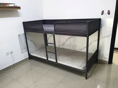 Ikea bunk bed with two mattresses