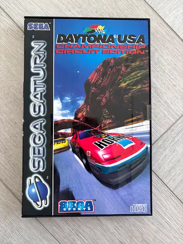 Sega Saturn - Daytona USA Championship Circuit Edition (Disc + Manual)