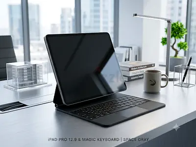 Apple iPad Pro 12.9 128GB with Magic Keyboard - Space Gray