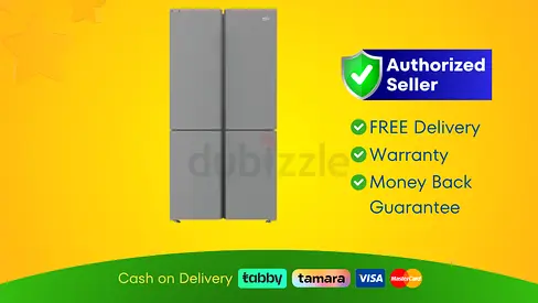 Beko 626L Bottom Freezer Multiple Door Refrigerator | Brand New | 12 Month Warranty | FREE  Delivery