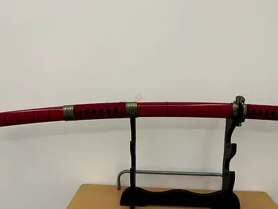 Red wood Japanese Katana Sword ( zero from one piece)
