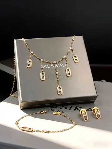 Messika SET NECKLACE  EARRINGS  RING