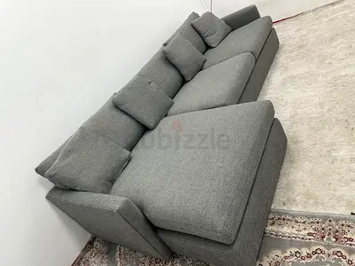 Cratebarrel lshape sofa