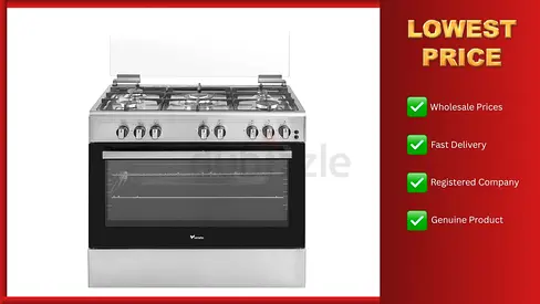 Veneto Cooking Range 90x60 Gas Brand New Stove Without Box Cooker