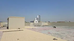 10000 sq ft open yard for rent in Sajaa on main road facing