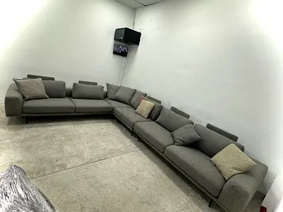 Natuzzi brand corner sofa