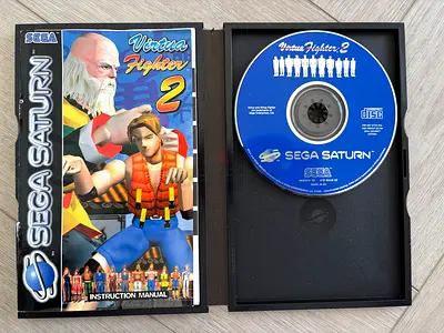 Sega Saturn Virtua Fighter 2 (Disc + Manual) - Original