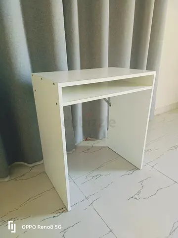 Compact Ikea white study/computer desk