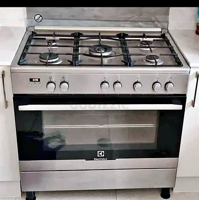 Electrolux 5 Burner Dual Fuel Cooker 90x60 cm – Gas Hob  Electric Oven