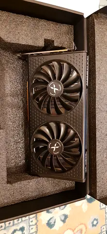 RX 6500 XT 4GB GPU AMD Radeon Gaming Graphics Card كرت شاشة ألعاب