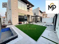 For those seeking luxury, a 5-bedroom villa in Al Muwaihat 2, fully air-conditioned, prime location,