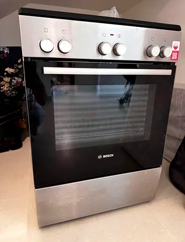 Bosch Series 2 Free Standing 60cm Electric Cooker, 66 L Cavity Capacity, German Engineering Cooking