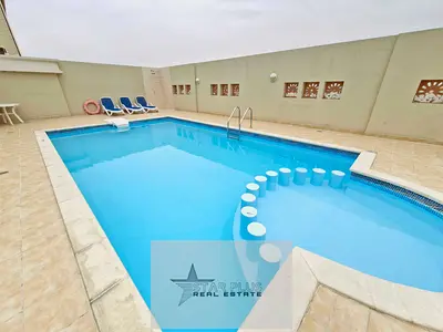 VERY SPACIOUS 1 BEDROOM APARTMENT AT THE MAIN LOCATION WITH GYM POOL AND COVERD PARKING