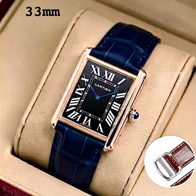 Cartier tank 33mm womens watch