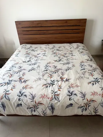 Homebox king size bed frame with mattress