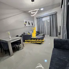 ✨ The most luxurious furnished one-bedroom apartment for monthly rent in Ajman - Al Jurf 2 - near