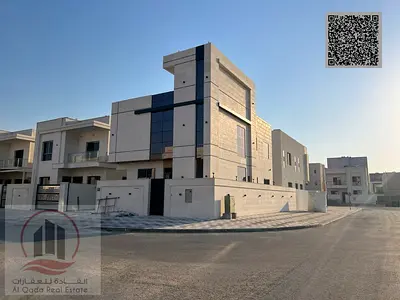 للبيع فيلا بعجمان الحليو 5 غرف ماستر مجلس و2صالة وغرفة خدامة  وروف تمليك حر لجميع الجنسيات وأمكانية التمويل البنكي