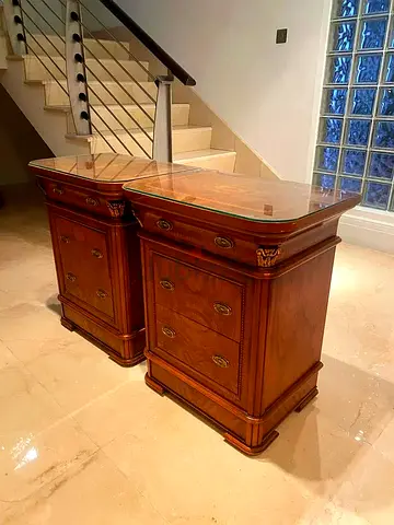 ORIGINAL CLASSIC ITALIAN SIDE TABLES FOR SALE!! SUPER HIGH QUALITY DIRECT FROM ITALY!!
