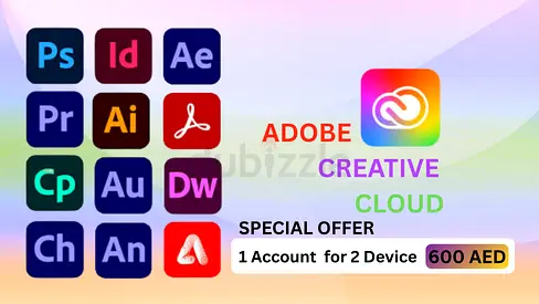 Adobe Creative Cloud 12 MONTH SUBSCRIPTION All Apps Included