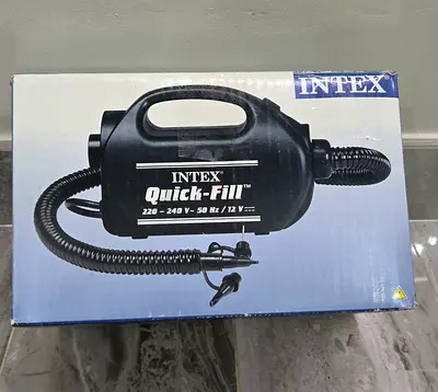 Intex Quick-Fill Electric Air Pump (220-240V / 12V) - New in Box
