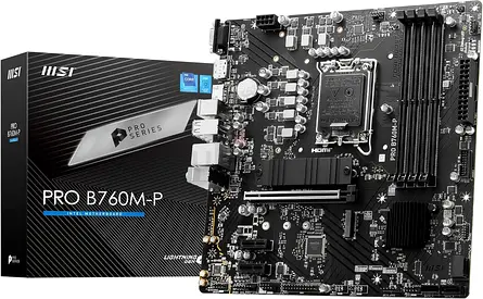 MSI Pro B760M-P LGA 1700 DDR5 Motherboard — Brand New, fresh purchase