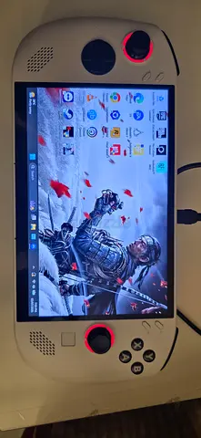 Portable handheld gaming PC with built-in controls — works well . Price negotiable