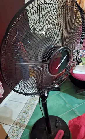 Olsenmark Black Standing Pedestal Fan - Perfect Working Condition