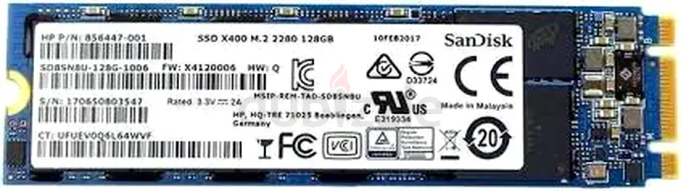 SanDisk X400 M.2 2280 128GB SSD - Good Working Condition
