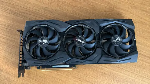 NVidia RTX 2060 6 GB DDR6 Asus ROG graphics card