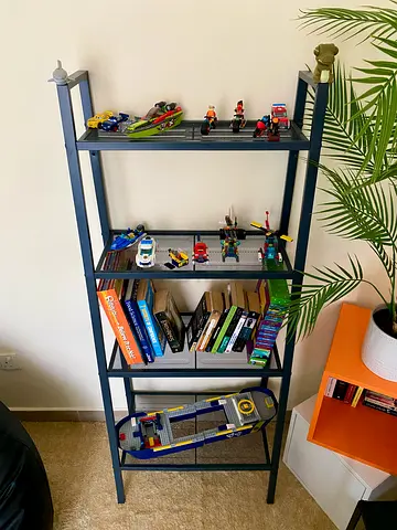 Light Weight - Ikea Metal Book or Display Shelf