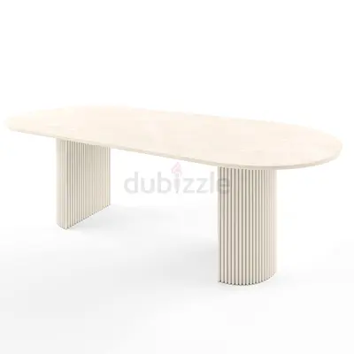 Modern Oval Dining Table