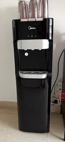 Midea Black Water Dispenser Bottom Load