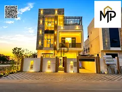 Modern villa with a swimming pool, including registration and ownership fees, located opposite a mos