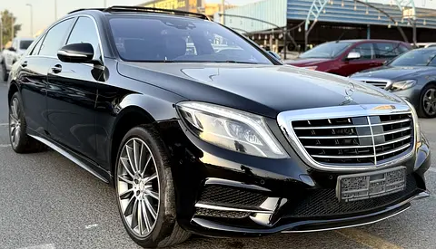 Mercedes-Benz S500 V8 4.7L Full Option Model 2014 Car very clean free Accident (agency status)