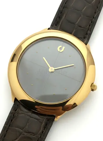 Brand New Charles Jourdan Paris - Rare Circular Black Dial Manual Watch