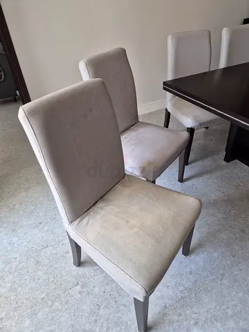 8 Upholstered Chairs from Ikea