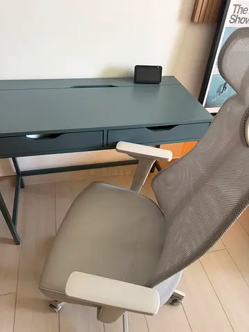 Desk and chair