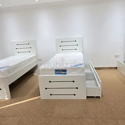 Modern Single Bed Frames with Under-bed Storage Drawers for Sale!