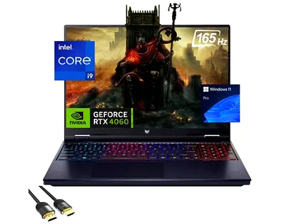 Gaming Laptop - Intel Core i9, RTX 4060, 165Hz, Windows 11 Pro