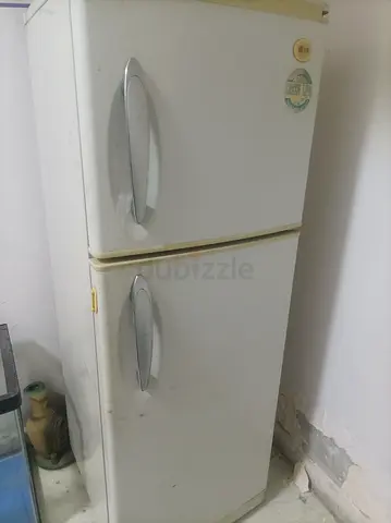 LG double-door refrigerator - good working condition