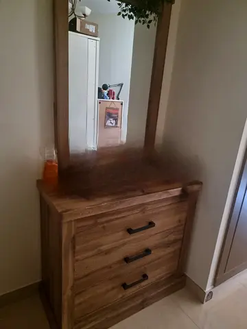 Drawers cabinets with mirror