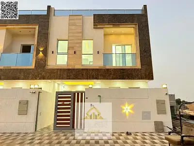 Brand-new villa—first occupant—available for freehold ownership by all nationalities; price includes electricity and water. Located near Sheikh Mohamm